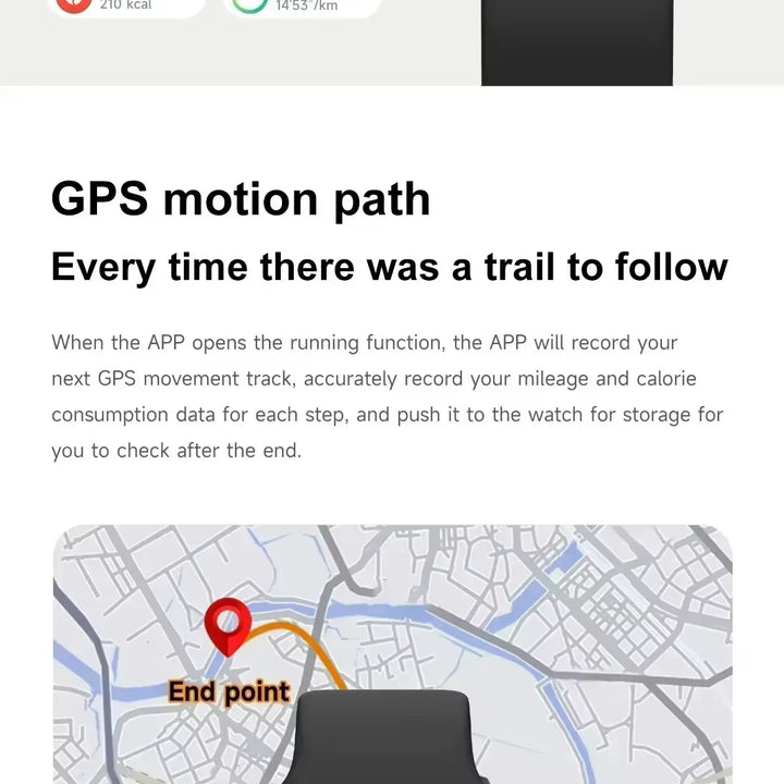 Outdoor Smartwatch 2024 – Fitness Tracking & Hands-Free Bluetooth Calling