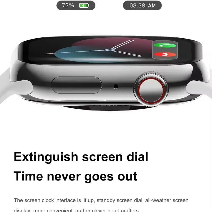 Outdoor Smartwatch 2024 – Fitness Tracking & Hands-Free Bluetooth Calling
