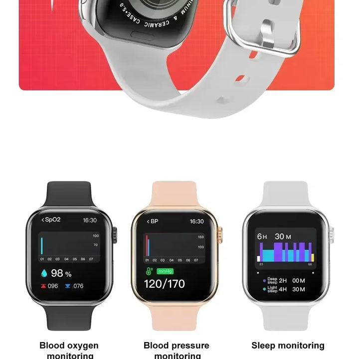 Outdoor Smartwatch 2024 – Fitness Tracking & Hands-Free Bluetooth Calling