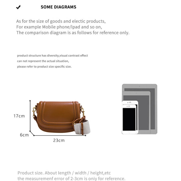 Elegant Leather Crossbody Bag