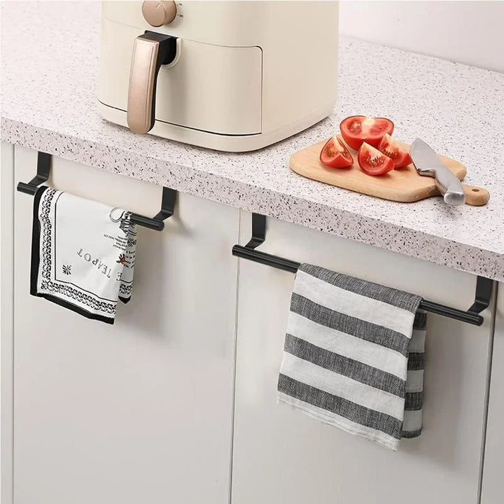 GripTowel™ – Smart Over-Cabinet Rack