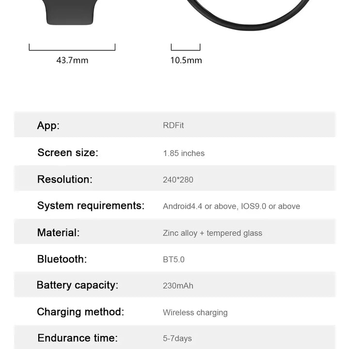 Outdoor Smartwatch 2024 – Fitness Tracking & Hands-Free Bluetooth Calling