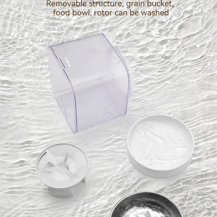 ROJECO Automatic Pet Feeder – Smart Food Dispenser for Cats & Dogs