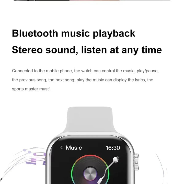 Outdoor Smartwatch 2024 – Fitness Tracking & Hands-Free Bluetooth Calling