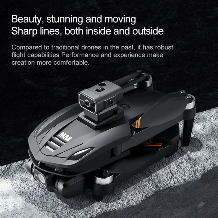 Tesla Pro 8K Drone – Ultra HD Aerial Shots with GPS Control