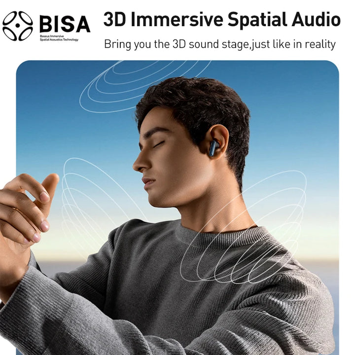 Baseus GH02 Wireless Gaming Headphones – Bluetooth 5.3 & RGB Lighting